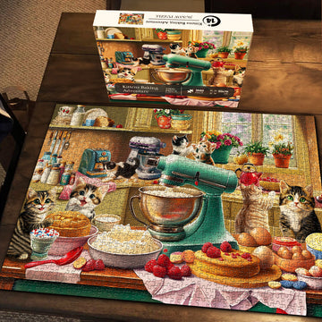 Kittens Baking Adventure puzzle puzzle 1000 pezzi